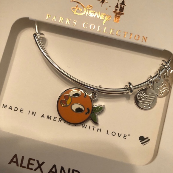 Alex and Ani Jewelry - Alex And Ani Disney Orange Bird Silver Bangle NWT